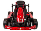 XMX619 raudonas elektrinis go-kartas su baterija „Spider“