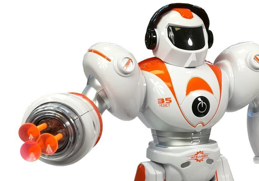Nuotoliniu būdu valdomas robotas R/C šaudantis