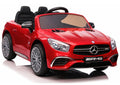 Elektrinis vaikiškas automobilis Mercedes SL65 S raudonas lakuotas LCD