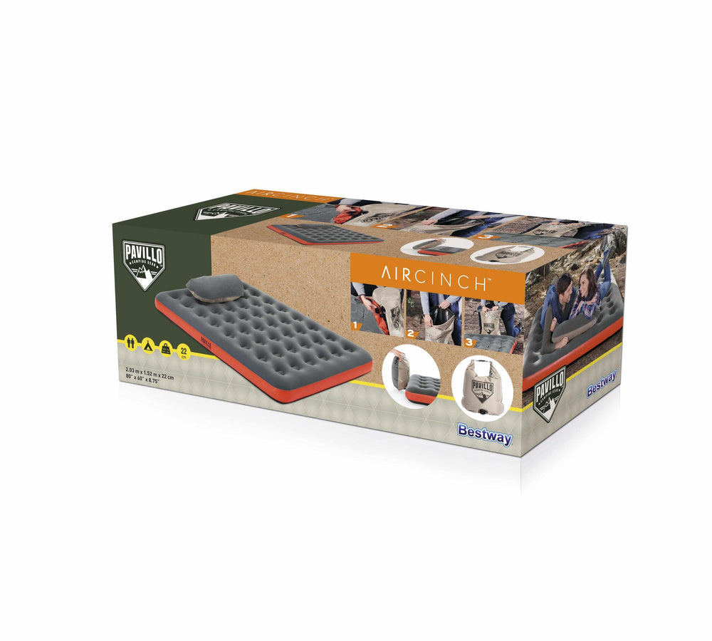 „Bestway“ pripučiamas čiužinys 203 x 152 x 22 cm 67703