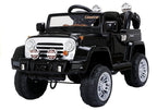 Elektrinis važiuojamas „Jeep JJ245“, juodas