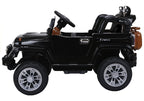 Elektrinis važiuojamas „Jeep JJ245“, juodas