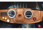 Elektrinis važiuojamas „Jeep JJ245“, juodas