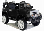 Elektrinis važiuojamas „Jeep JJ245“, juodas