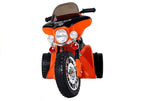 Oranžinis elektrinis vaikiškas motociklas JT568