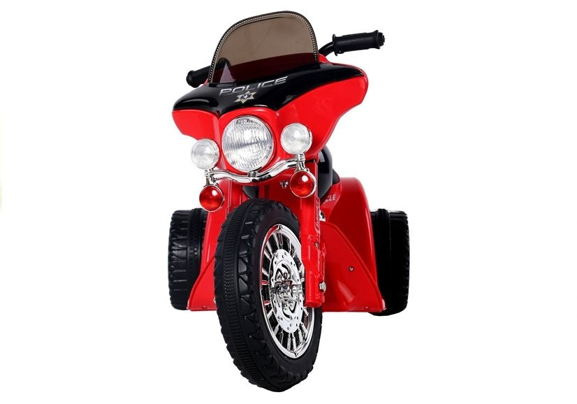 Raudonas elektrinis vaikiškas motociklas JT568