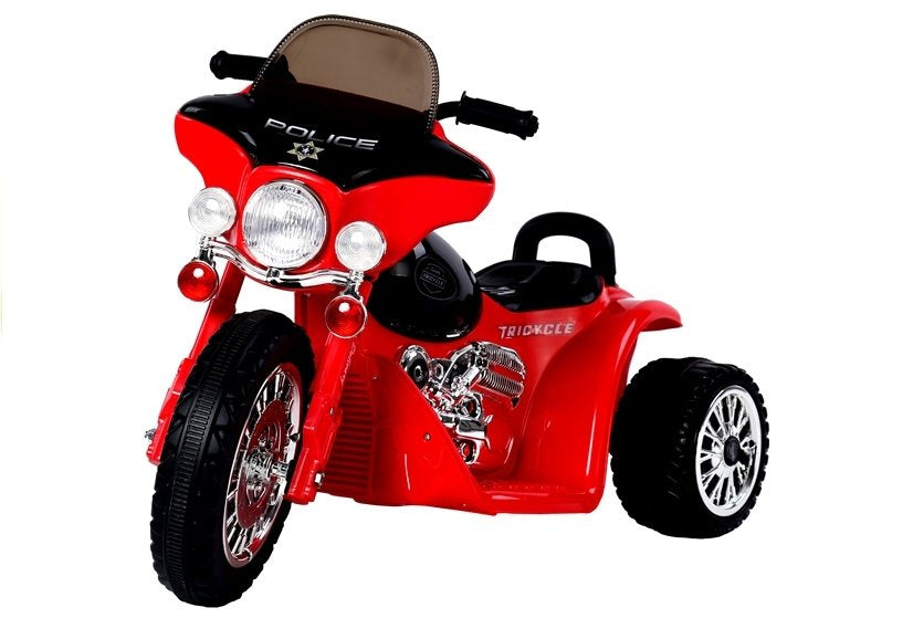 Raudonas elektrinis vaikiškas motociklas JT568