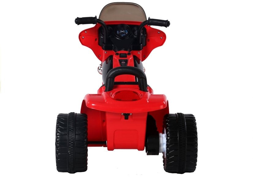 Raudonas elektrinis vaikiškas motociklas JT568
