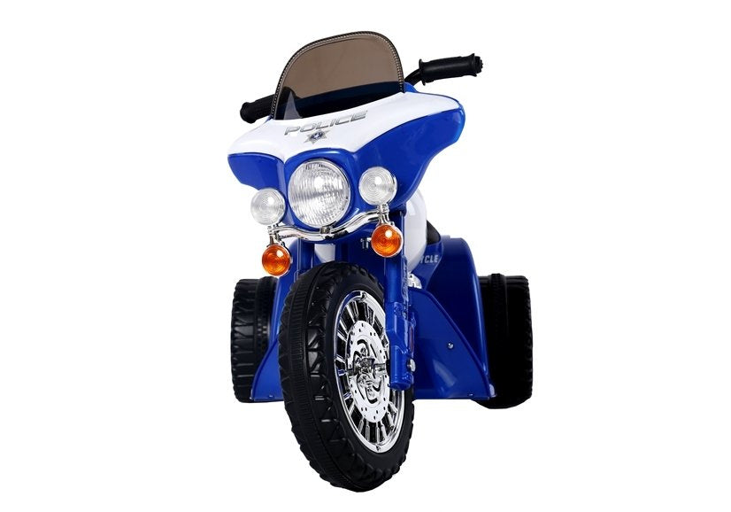 Mėlynas elektrinis vaikiškas motociklas JT568