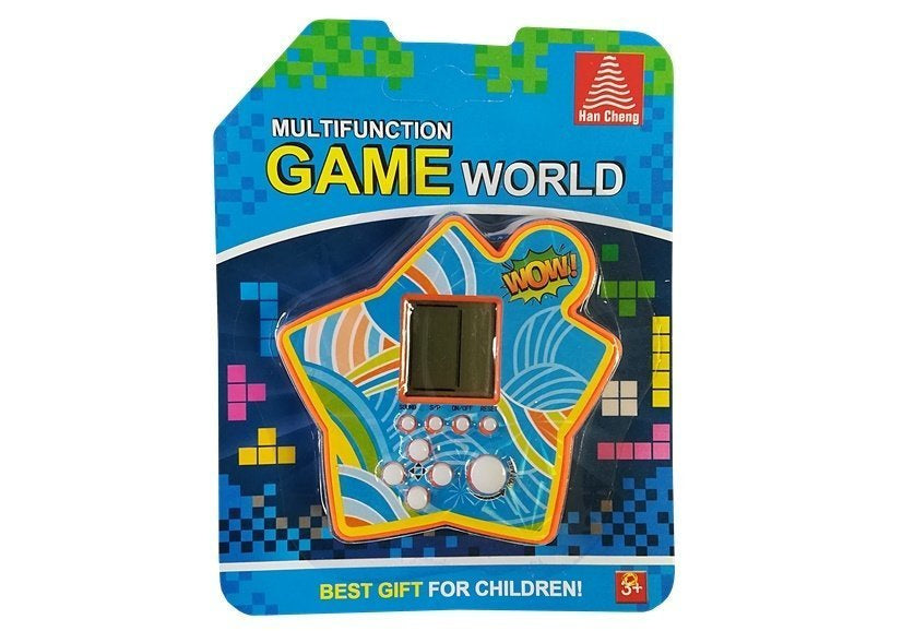 Elektroninis „Brick Game“ Tetris žaidimas – nešiojamas „Star“