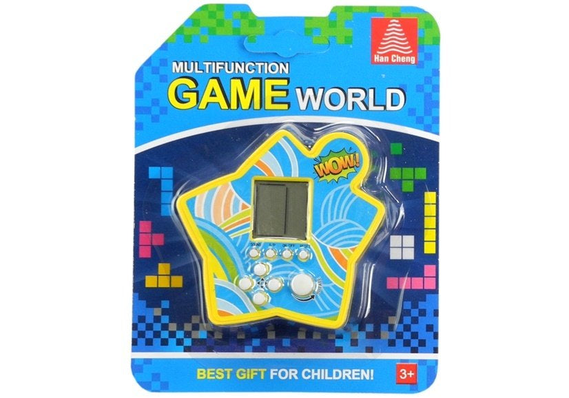 Elektroninis „Brick Game“ Tetris žaidimas – nešiojamas „Star“