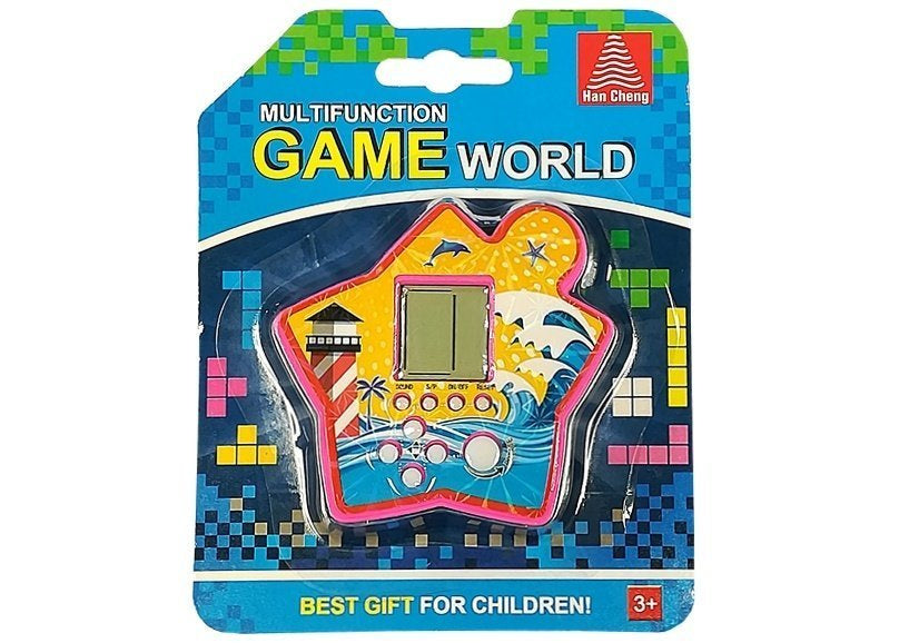 Elektroninis „Brick Game“ Tetris žaidimas – nešiojamas „Star“