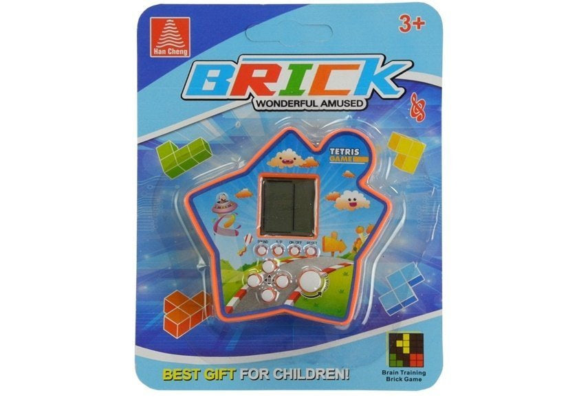 Elektroninis „Brick Game“ Tetris žaidimas – nešiojamas „Star“