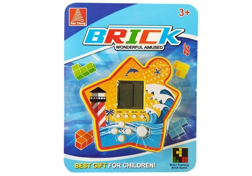 Elektroninis „Brick Game“ Tetris žaidimas – nešiojamas „Star“
