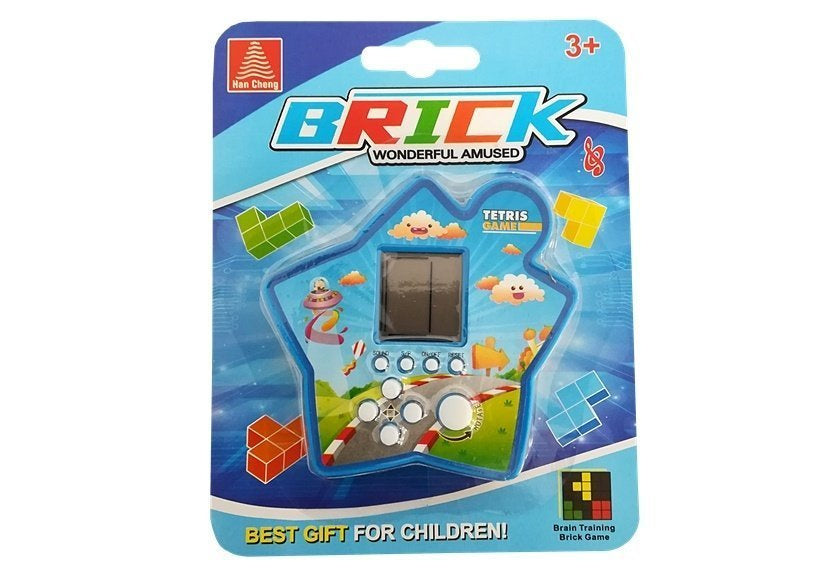 Elektroninis „Brick Game“ Tetris žaidimas – nešiojamas „Star“