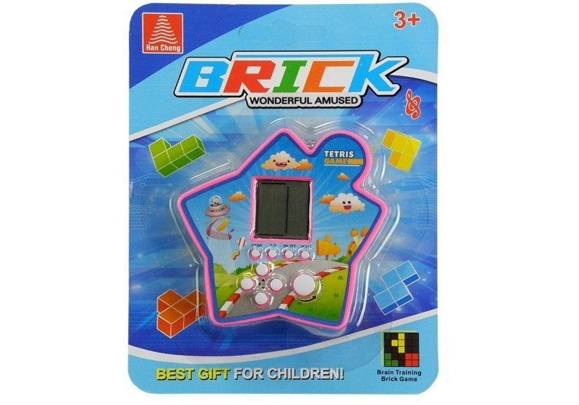 Elektroninis „Brick Game“ Tetris žaidimas – nešiojamas „Star“