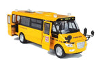 Metalinis mokyklinis autobusas su frikciniu pavaru, liejimo modelis