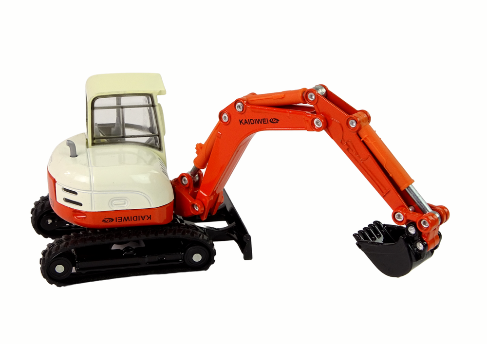Metalinis ekskavatorius su didele ranka 1:50, liejimo modelis