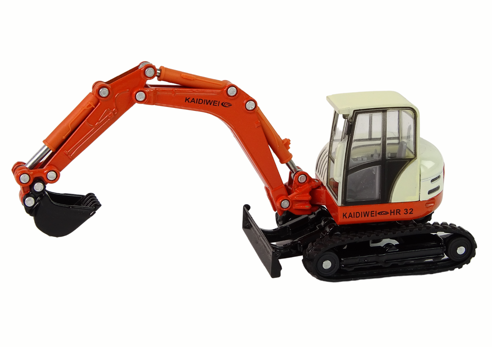 Metalinis ekskavatorius su didele ranka 1:50, liejimo modelis