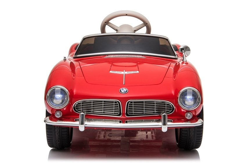 Elektrinis važiuojamas automobilis „BMW Retro“, raudonas