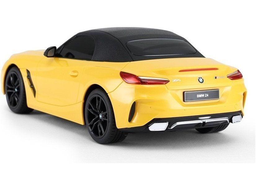 Nuotoliniu būdu valdomas BMW Z4 Roadster R/C automobilis Rastar 1:18, geltonas