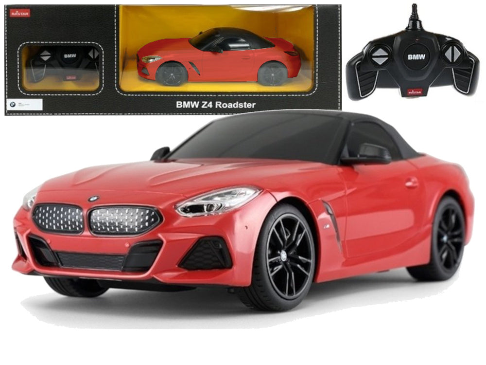 Nuotoliniu būdu valdomas BMW Z4 Roadster R/C automobilis Rastar 1:18, raudonas