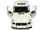 Nuotoliniu būdu valdomas „Mercedes G63“ Rastar R/C visureigis, baltas 1:14
