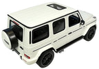 Nuotoliniu būdu valdomas „Mercedes G63“ Rastar R/C visureigis, baltas 1:14