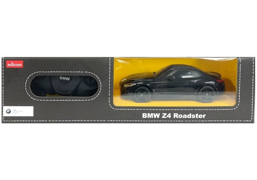Nuotoliniu būdu valdomas BMW Z4 Roadster R/C automobilis Rastar 1:24, juodas