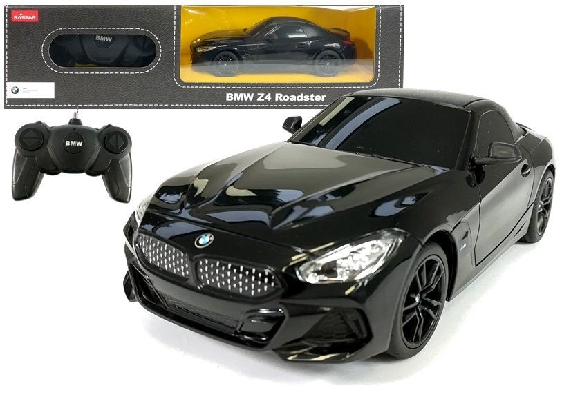 Nuotoliniu būdu valdomas BMW Z4 Roadster R/C automobilis Rastar 1:24, juodas