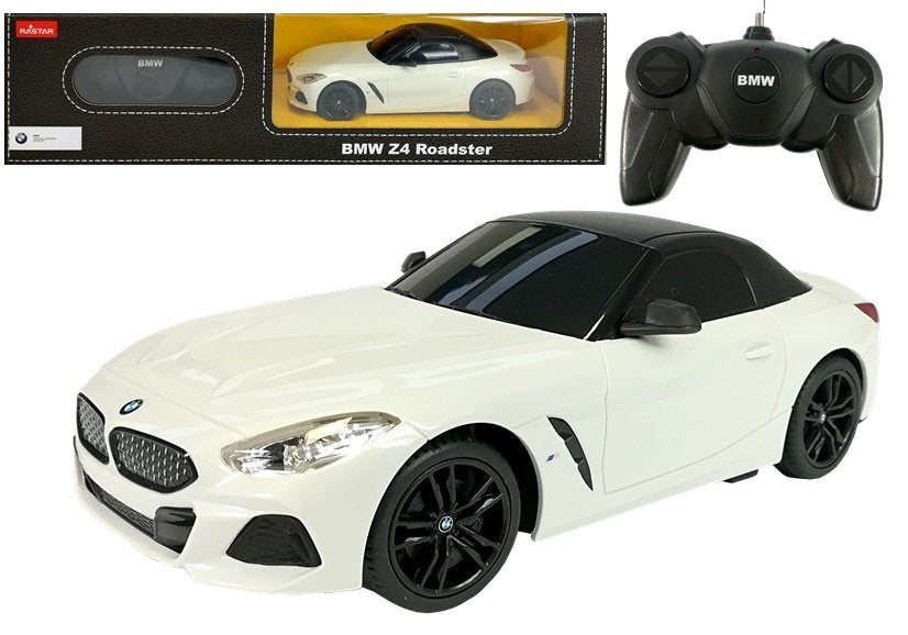 BMW Z4 Roadster R/C automobilis Rastar 1:24, baltas