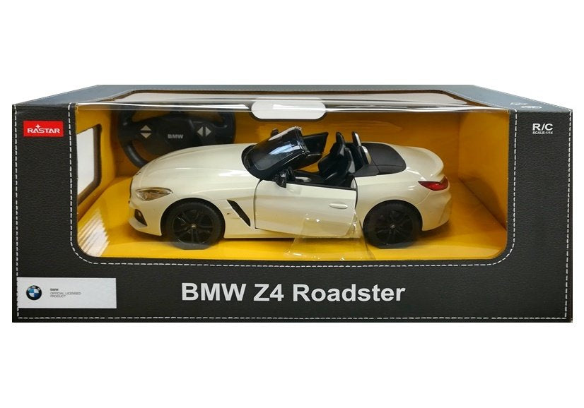 BMW Z4 Roadster R/C automobilis Rastar 1:14, baltas