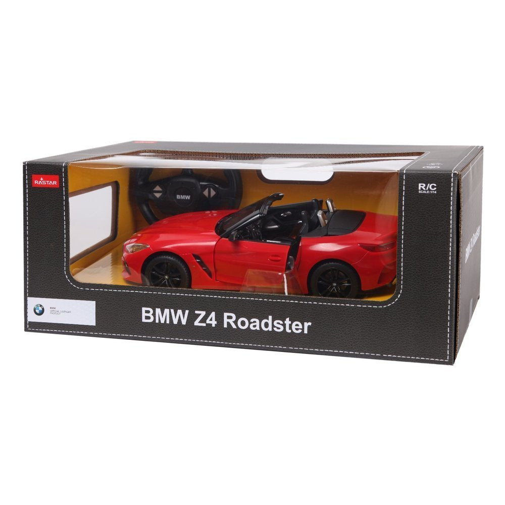 Nuotoliniu būdu valdomas BMW Z4 Roadster R/C automobilis Rastar 1:14, raudonas