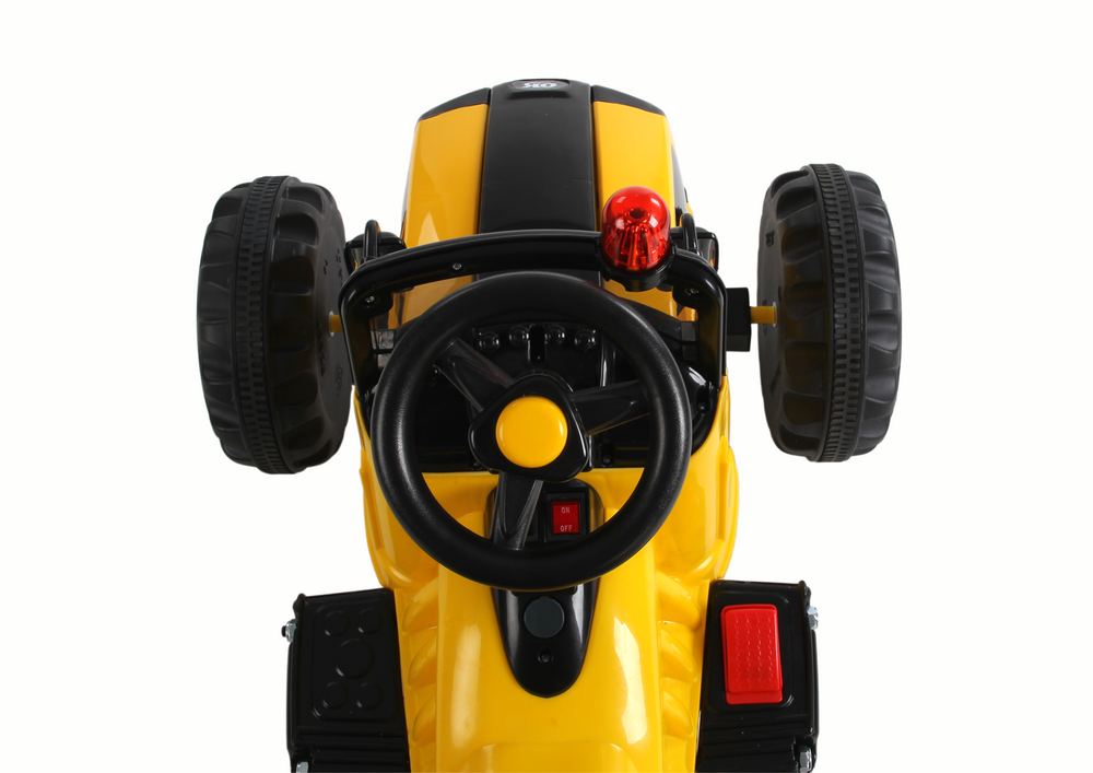 Baterijomis valdomas automobilis JS328D, geltonas
