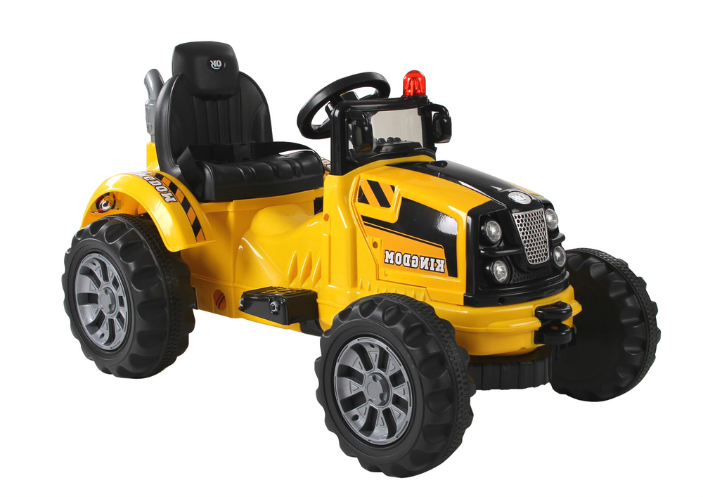 Baterijomis valdomas automobilis JS328D, geltonas
