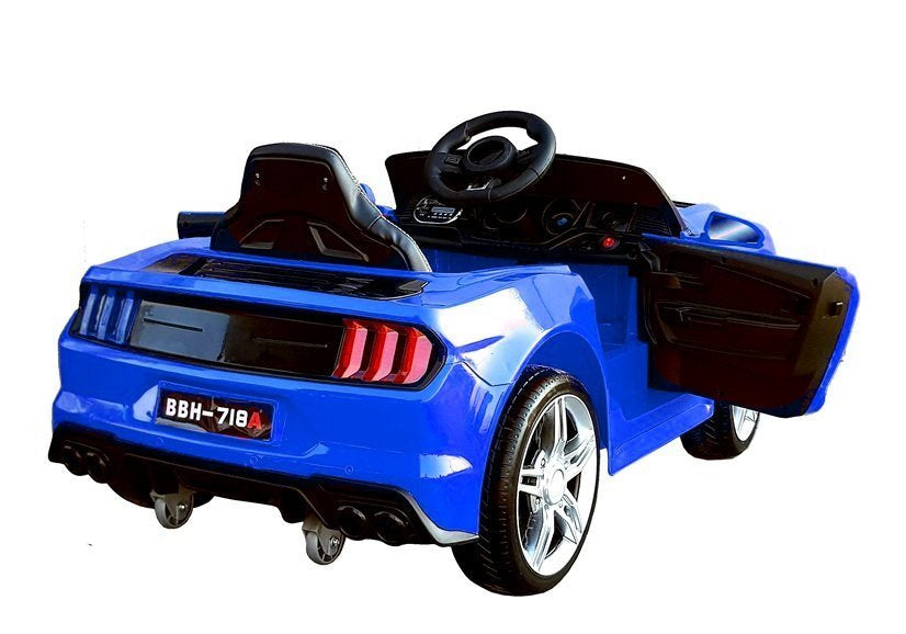 Elektrinis vaikiškas automobilis BBH-718A mėlynas