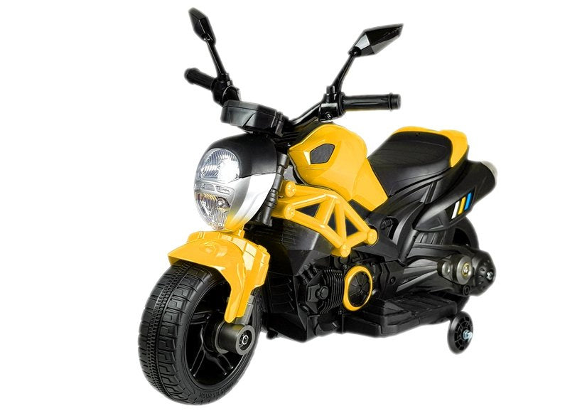 Elektrinis motociklas GTM1188 geltonas