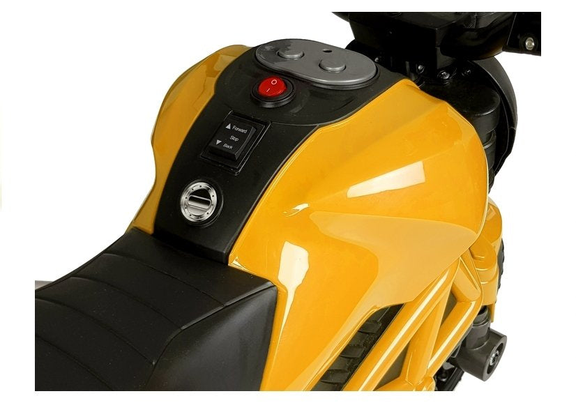 Elektrinis motociklas GTM1188 geltonas