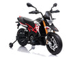 Elektrinis motociklas „Aprilia A007“ juodas su raudona