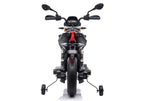Elektrinis motociklas „Aprilia A007“ juodas su raudona