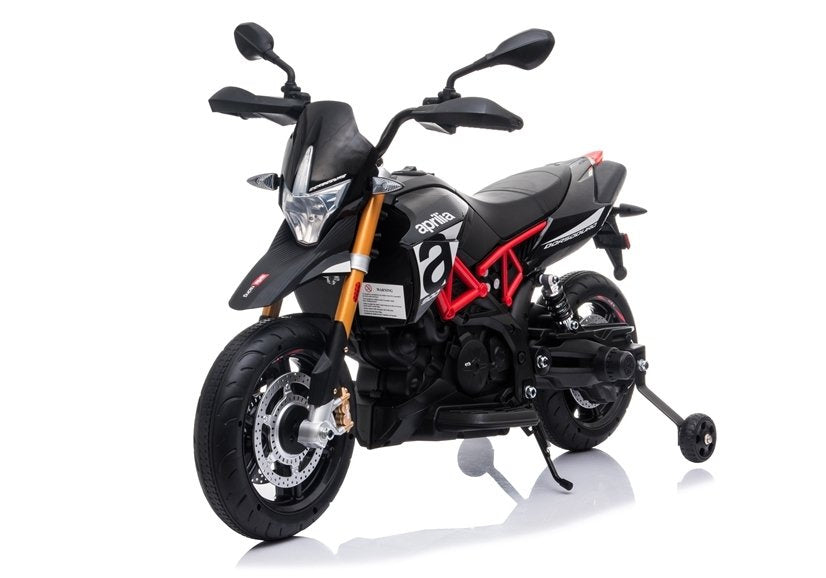 Elektrinis motociklas „Aprilia A007“ juodas