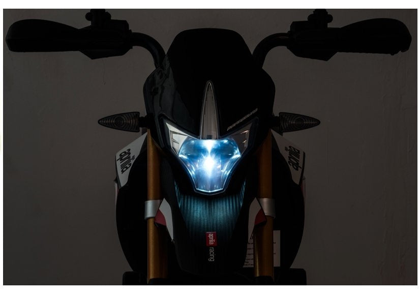 Elektrinis motociklas „Aprilia A007“ juodas