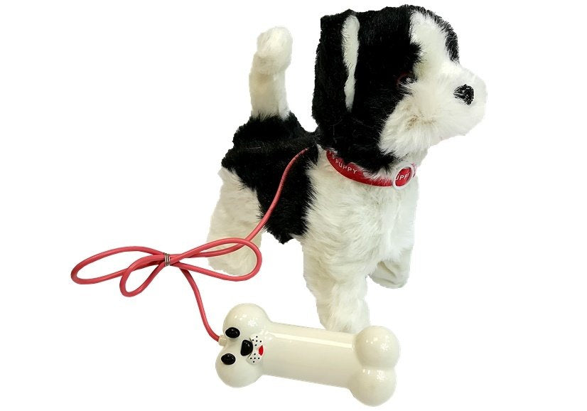 Interaktyvus šuniukas su pavadėliu „Husky“