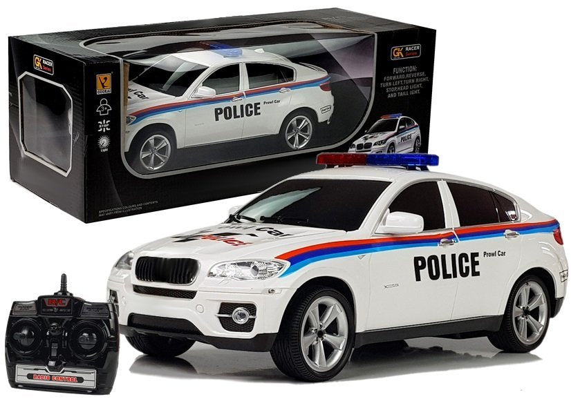 Policijos kupė nuotoliniu būdu valdomas automobilis R/C