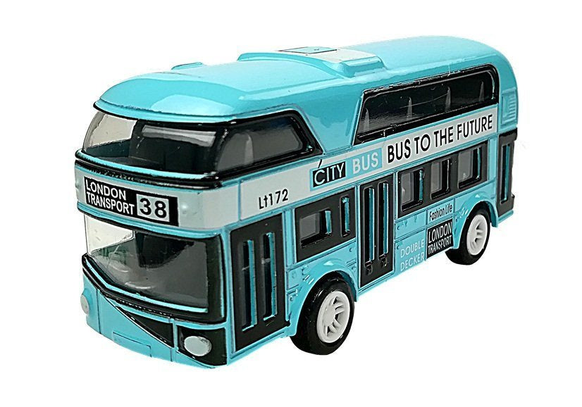 Stumdomų automobilių / autobusų rinkinys 4 spalvos