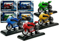 Sportinis motociklas su garsais 1:18 (4 spalvos)