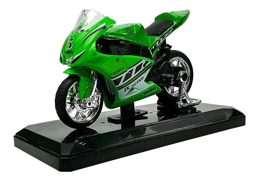 Sportinis motociklas su garsais 1:18 (4 spalvos)