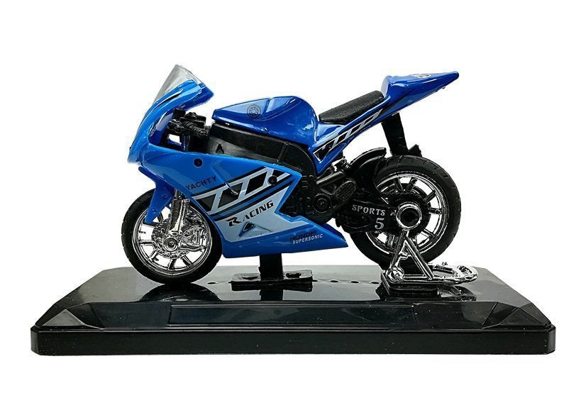 Sportinis motociklas su garsais 1:18 (4 spalvos)