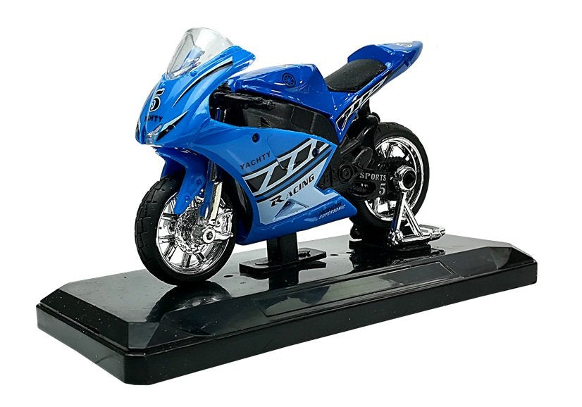 Sportinis motociklas su garsais 1:18 (4 spalvos)