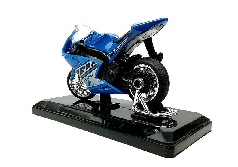 Sportinis motociklas su garsais 1:18 (4 spalvos)